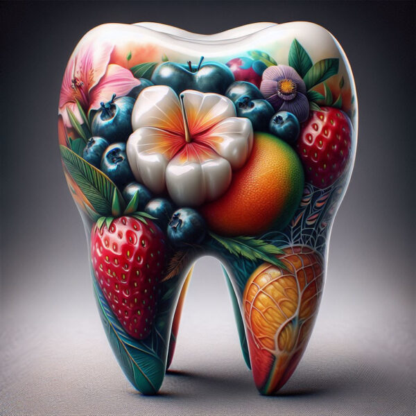 Tableau Dental Molaire Et Fruits II