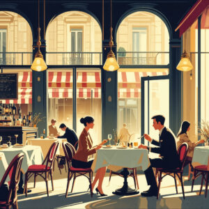 Tableau Ambiance Brasserie