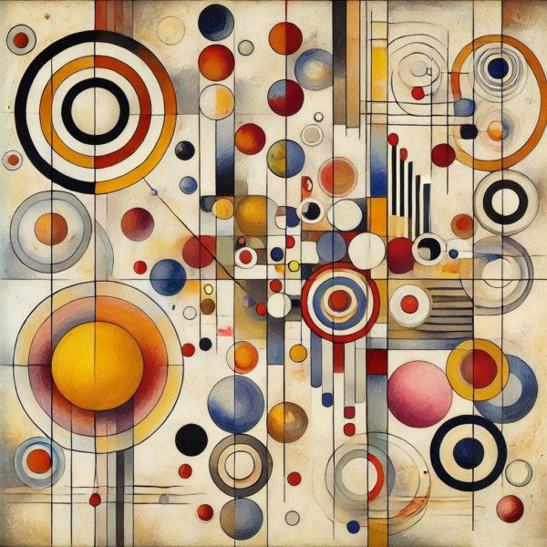 Tableau Bauhaus Composition II